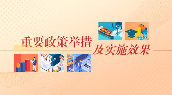 重要政策舉措及實施效果